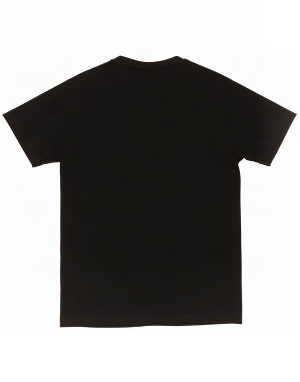 French Connection Jungen-T-Shirt mit Grafik, 9–10 Jahre, schwarze Baumwolle