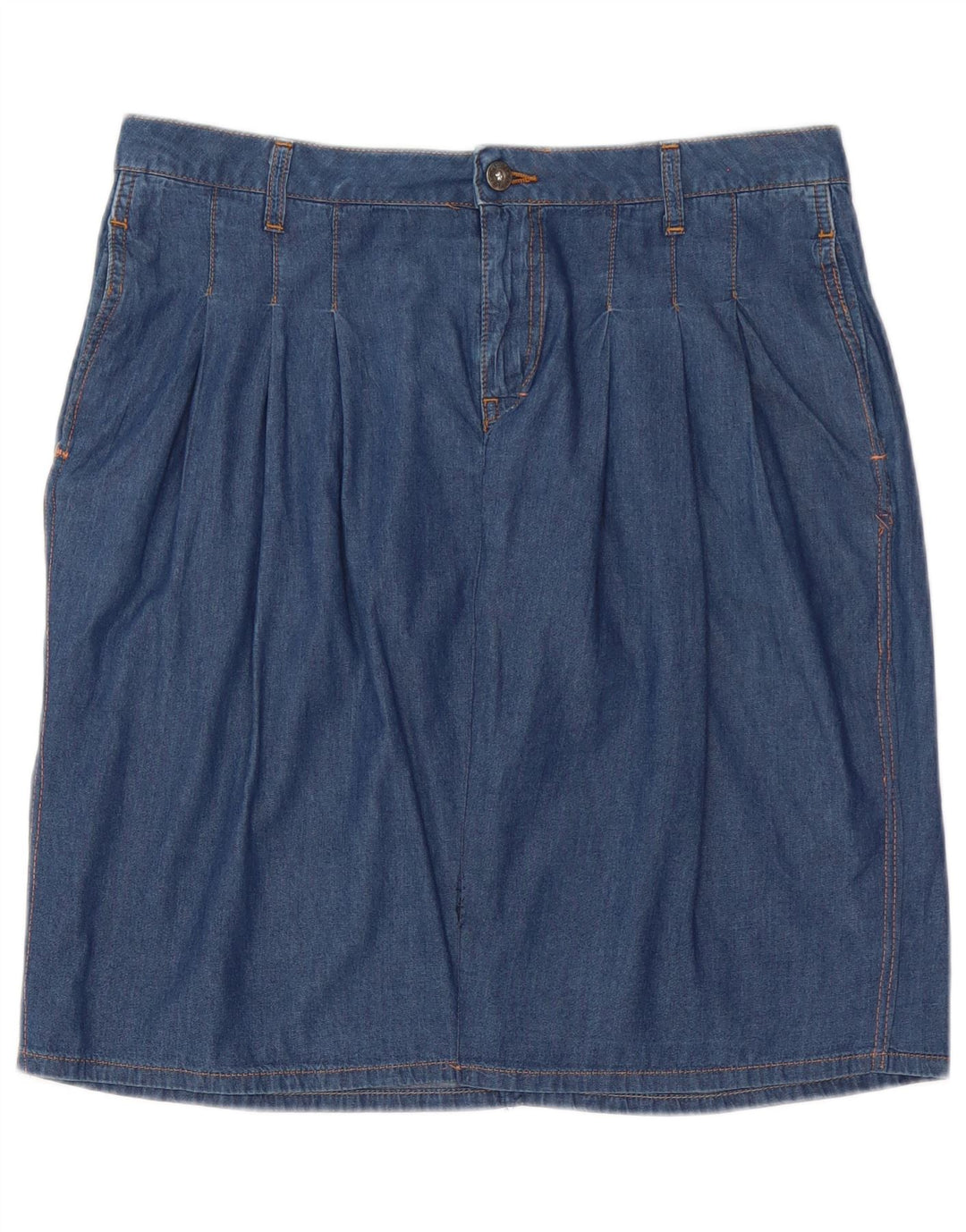 Rifle Damen Jeansrock W30 Mittelblau