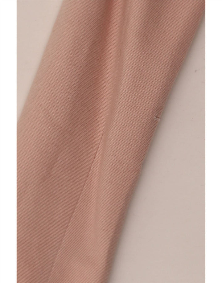 Zara Womens Open Blazer Jacke UK 6 XS Rosa Viskose