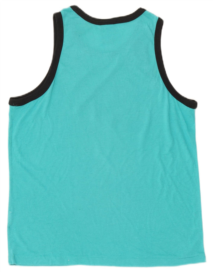 Nike Damen Graphic Vest Top UK 14 Mittelblau