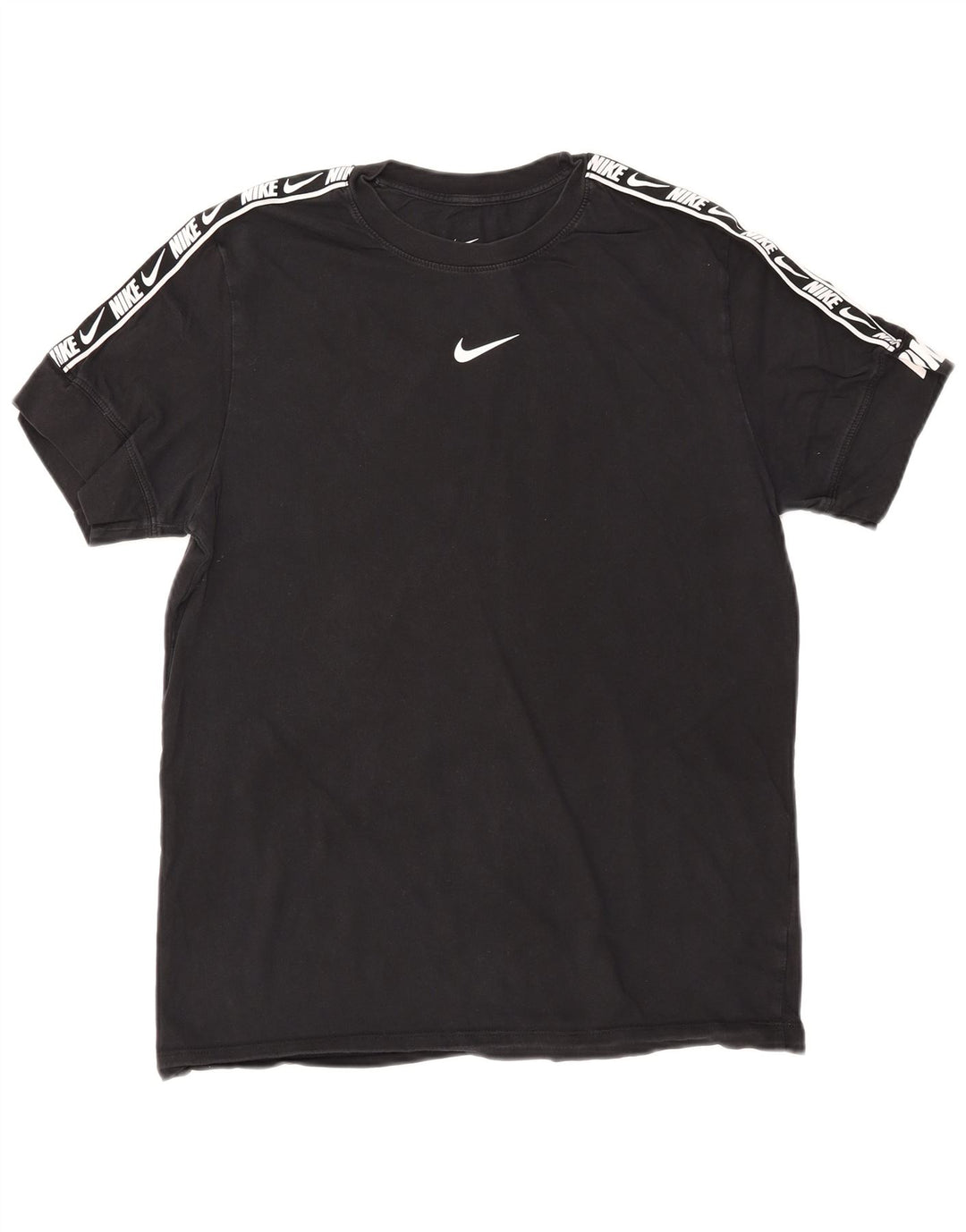 NIKE Herren-T-Shirt mit Standard-Passform, mittelschwarz, Baumwolle