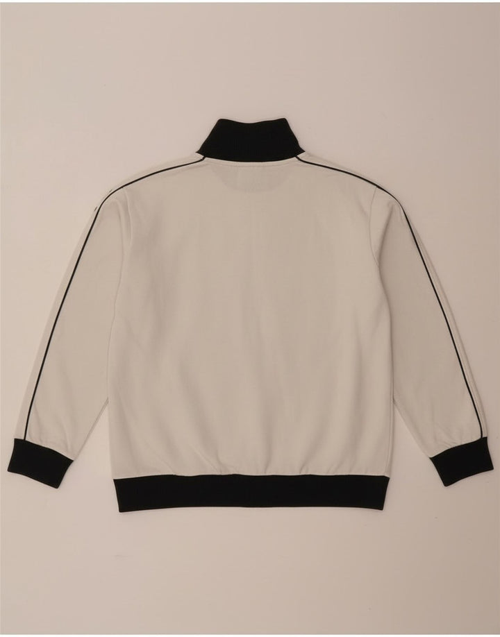 North Sails Mädchen-Trainingsanzug-Top-Jacke, 11–12 Jahre, weißes Farbblockdesign