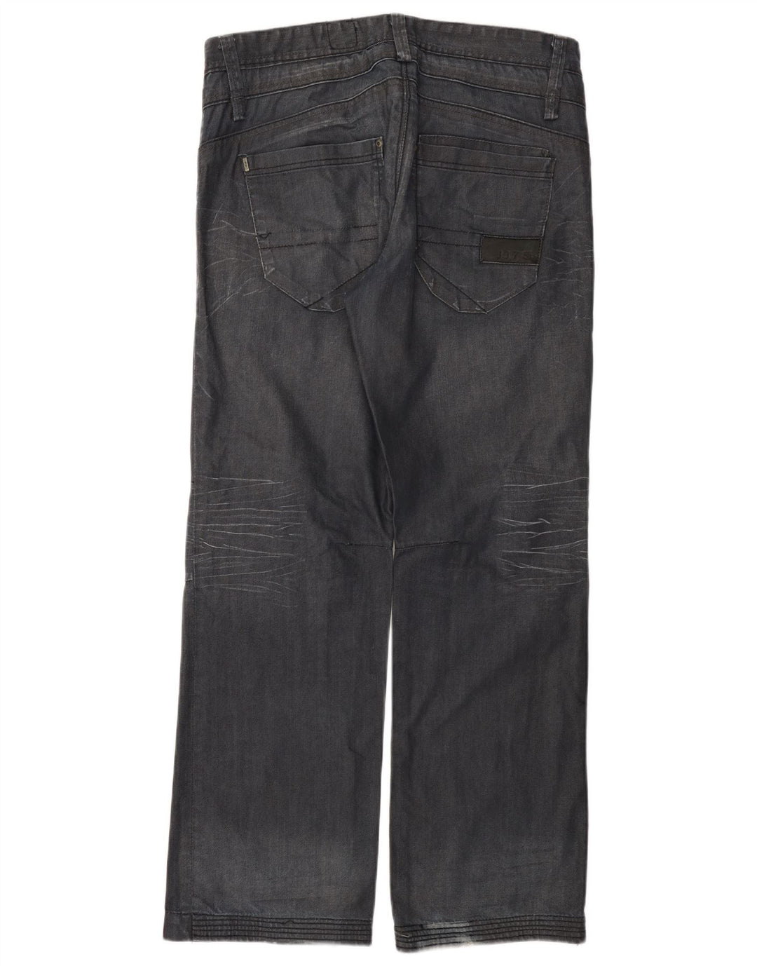 Jack & Jones Herren Straight Jeans W34 L32 Marineblaue Baumwolle