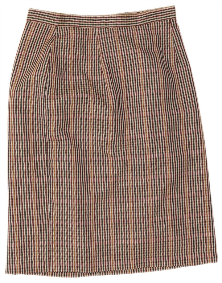 Berkertex Damen gerader Rock W28 Medium Mehrfarbig Hahnentritt