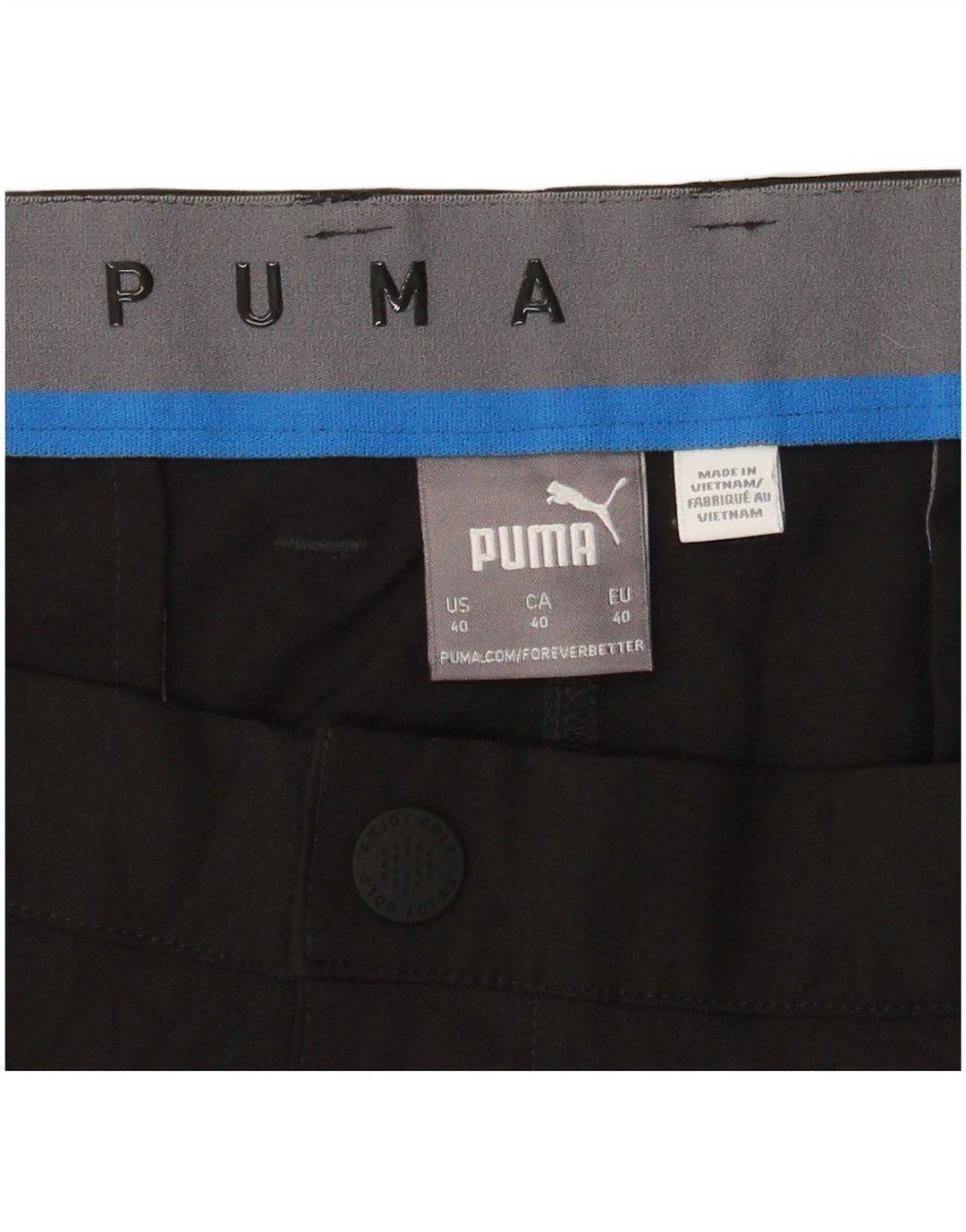 PUMA Herren Chinoshorts W40 XL Schwarz