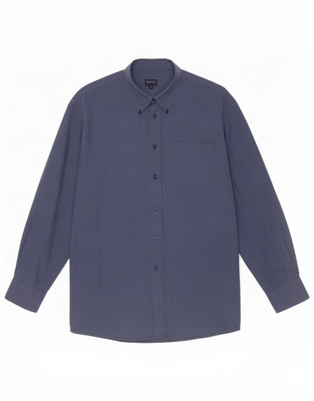 Kenzo Herrenhemd Größe 43 17 XL Marineblau