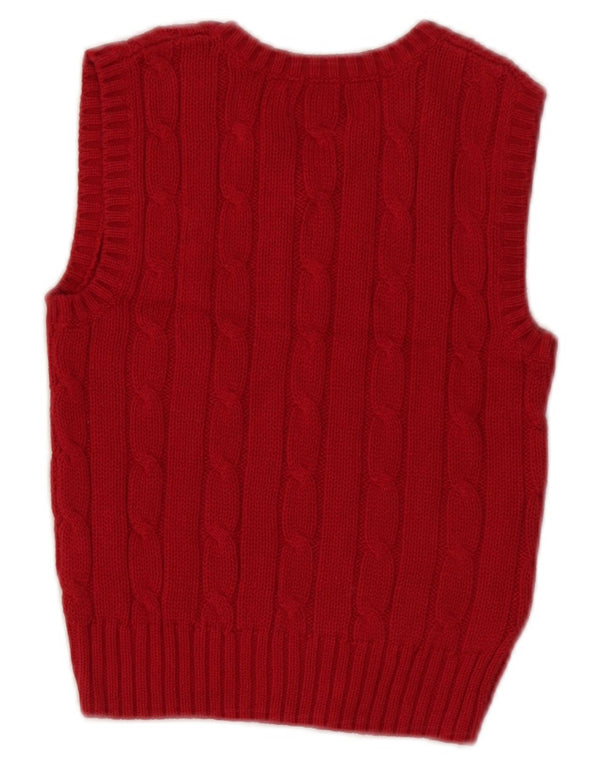 Chaps Tanktop für Jungen, 3–4 Jahre, rote Baumwolle