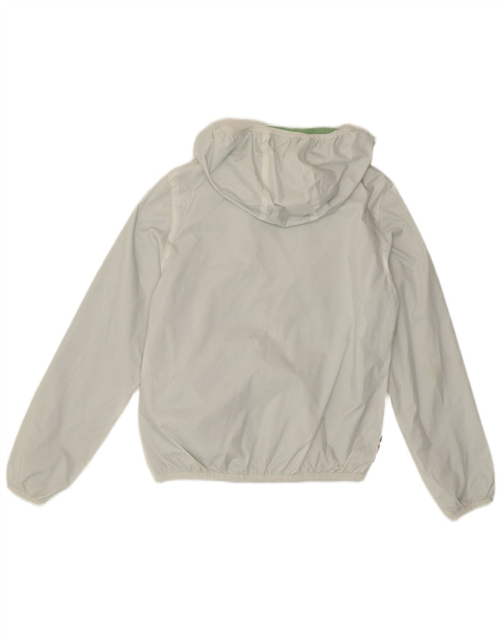 Invicta Damen-Regenjacke mit Kapuze, UK 10, Größe S, weiß, Polyester