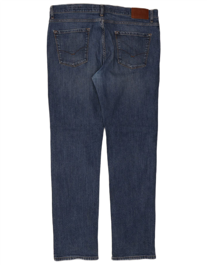 Casucci Herren Straight Jeans W40 L32 Blaue Baumwolle