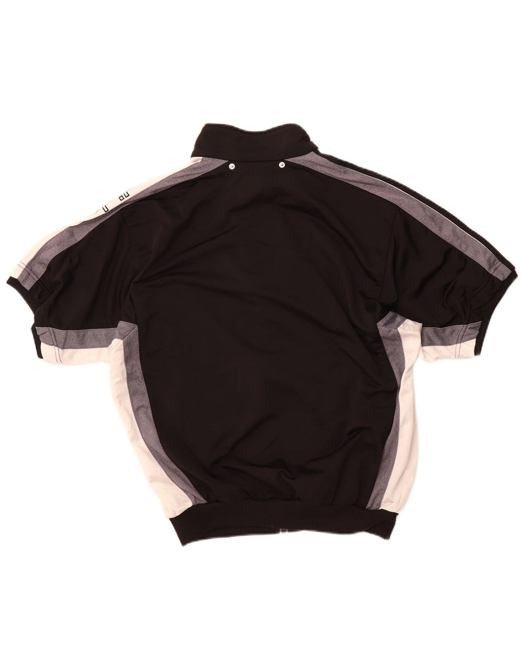 Adidas Herren Graphic Trainingsanzug Top Jacke UK 38/40 Medium Schwarz Polyester