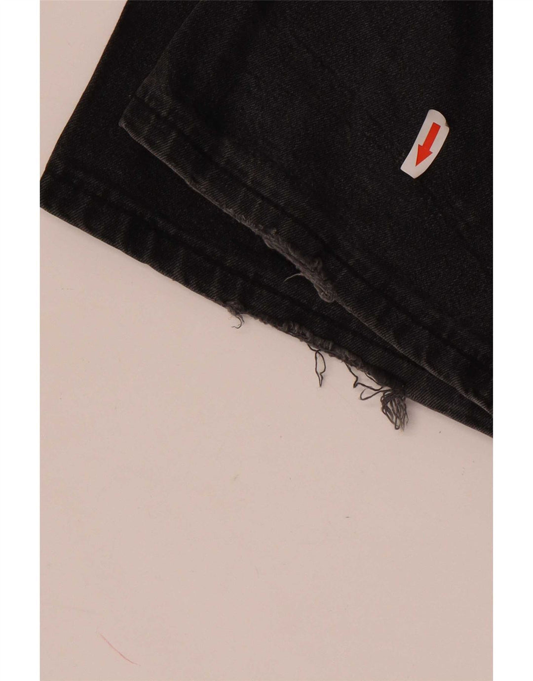 Lee Herren Brooklyn Straight Jeans W33 L31 Schwarze Baumwolle