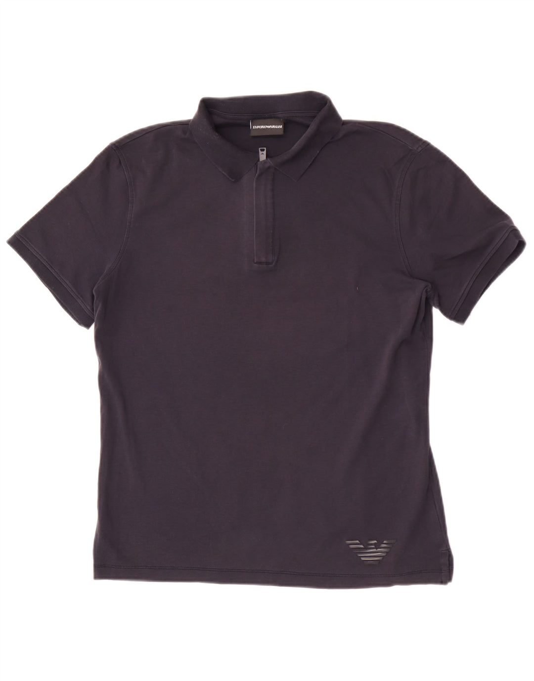 Emporio Armani Herren Poloshirt Large Marineblau