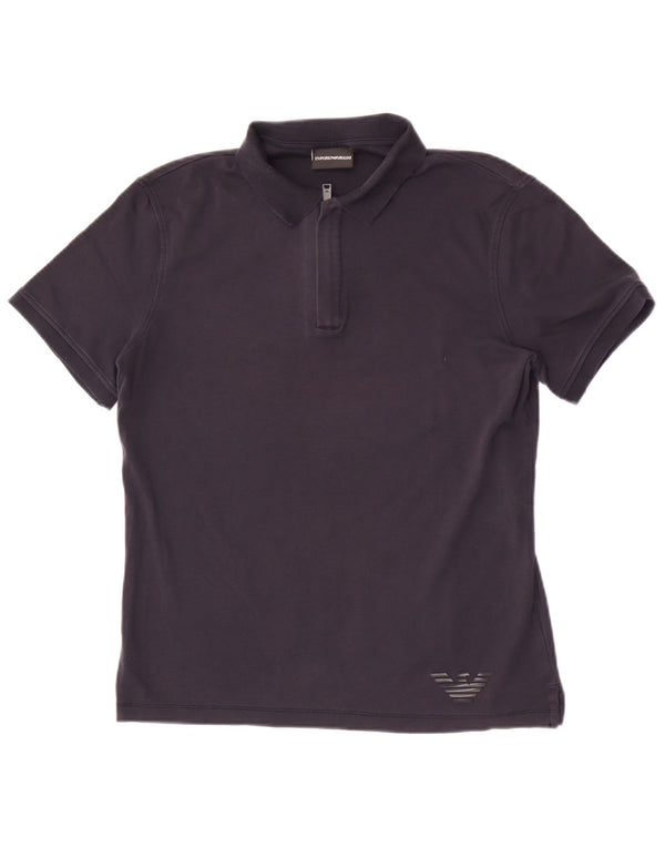 Emporio Armani Herren Poloshirt Large Marineblau
