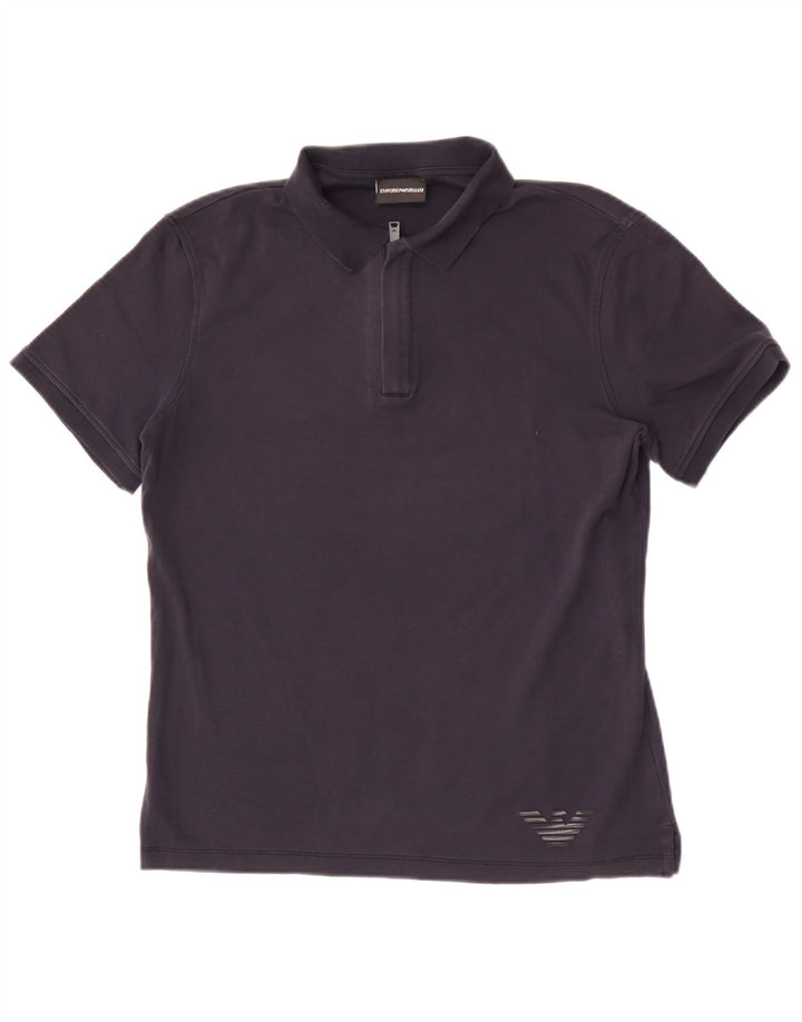 Emporio Armani Herren Poloshirt Large Marineblau