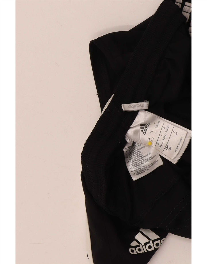 Adidas Damen Climalite Sport Shorts UK 8/10 Small Schwarz Polyester