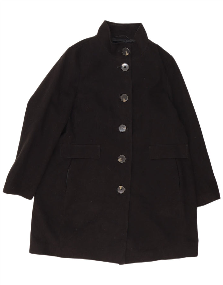 Marks & Spencer Damenmantel UK 20 2XL Schwarz Polyester