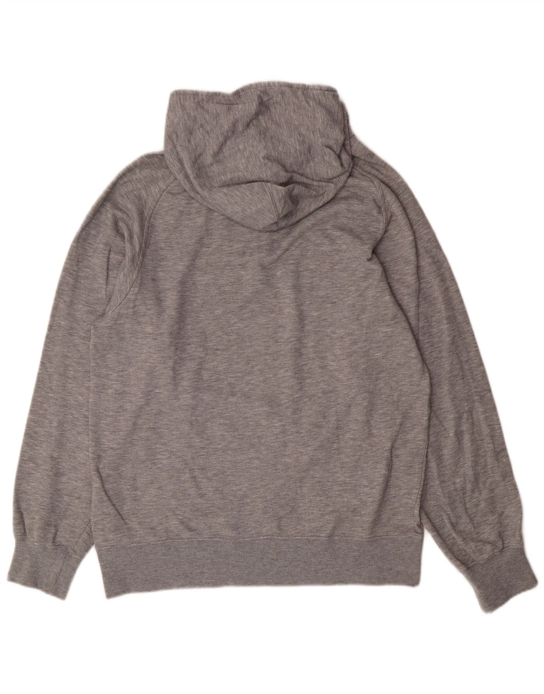 CHAMPION Mens Graphic Hoodie Jumper Medium Grey Colourblock Cotton