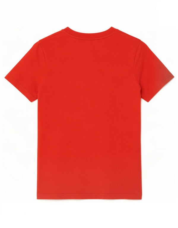Puma T-Shirt mit Grafik für Jungen, 11–12 Jahre, rote Baumwolle