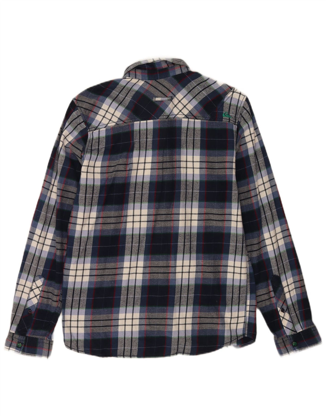 Quiksilver Flanellhemd für Jungen, 15–16 Jahre, marineblau kariert