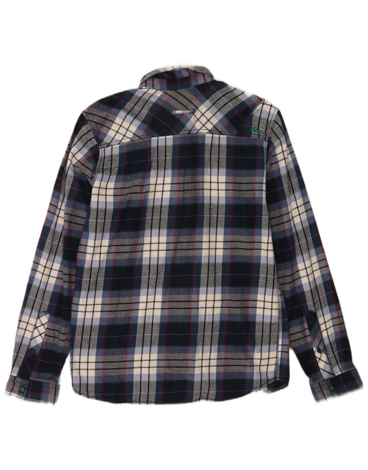 Quiksilver Flanellhemd für Jungen, 15–16 Jahre, marineblau kariert