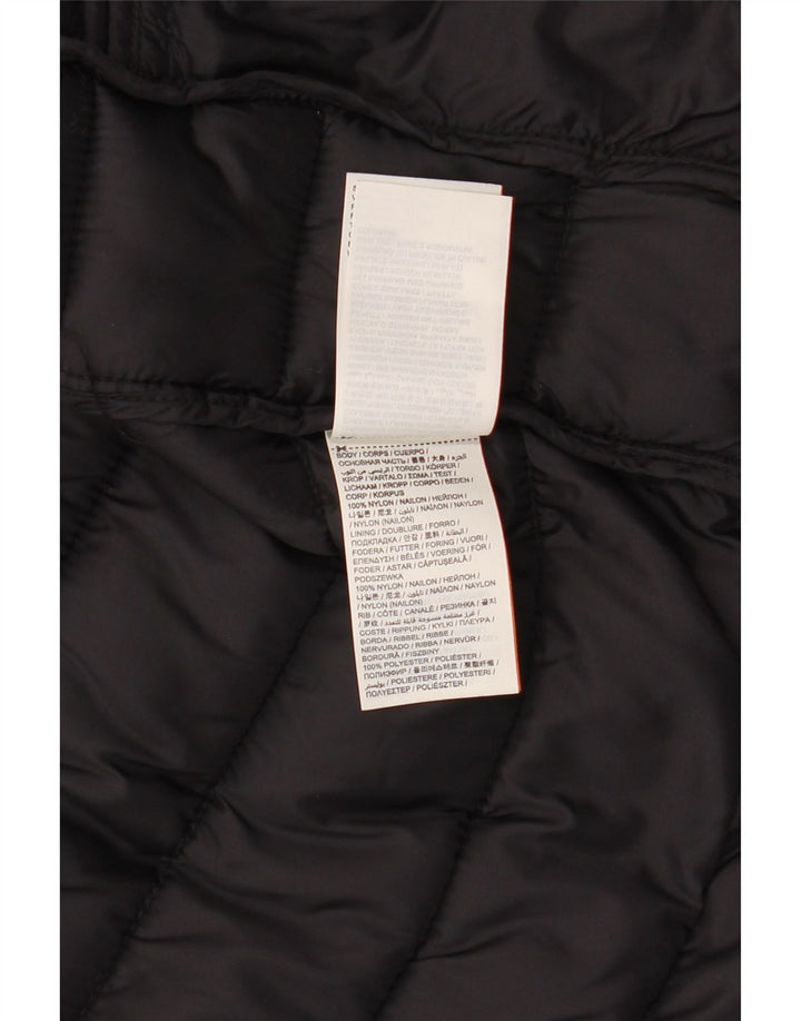 Superdry Herren Wattierte Jacke UK 36 Small Schwarz Nylon