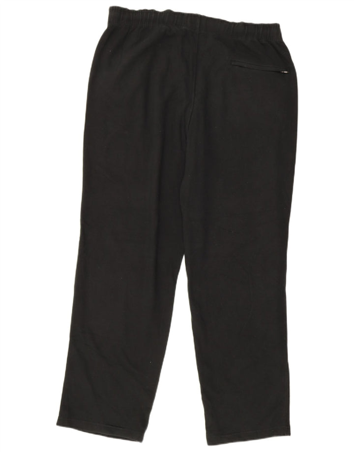 Marks & Spencer Herren Blue Harbor Trainingshose XL Schwarz Baumwolle