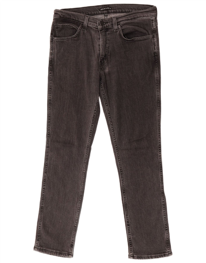 Levi's Herren Line 8 Slim Jeans W32 L30 Graue Baumwolle