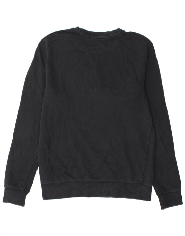Calvin Klein Jeans Herren-Sweatshirt mit Grafik, mittelschwarze Baumwolle