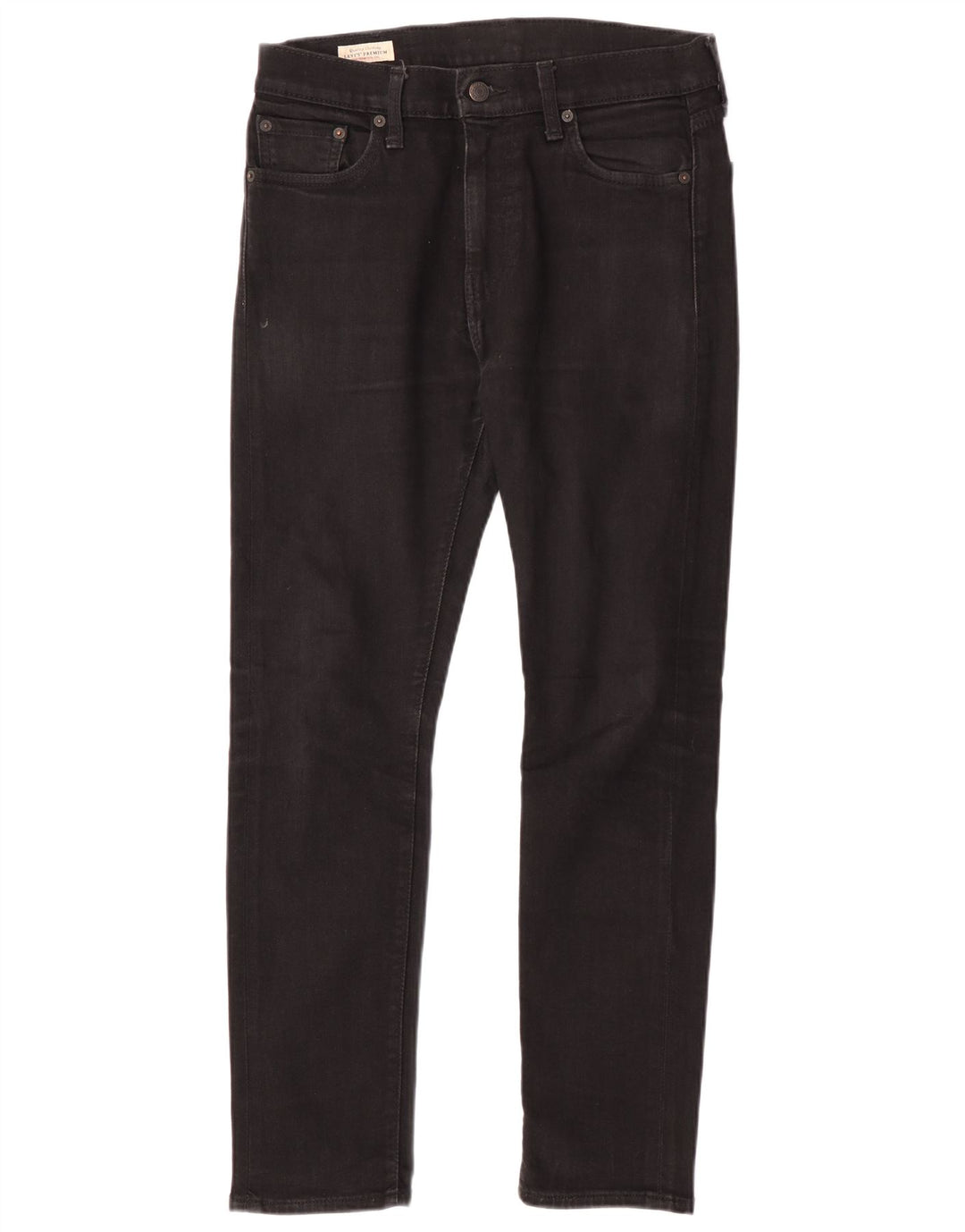 Levi's Damen 510 Skinny Jeans W30 L30 schwarze Baumwolle