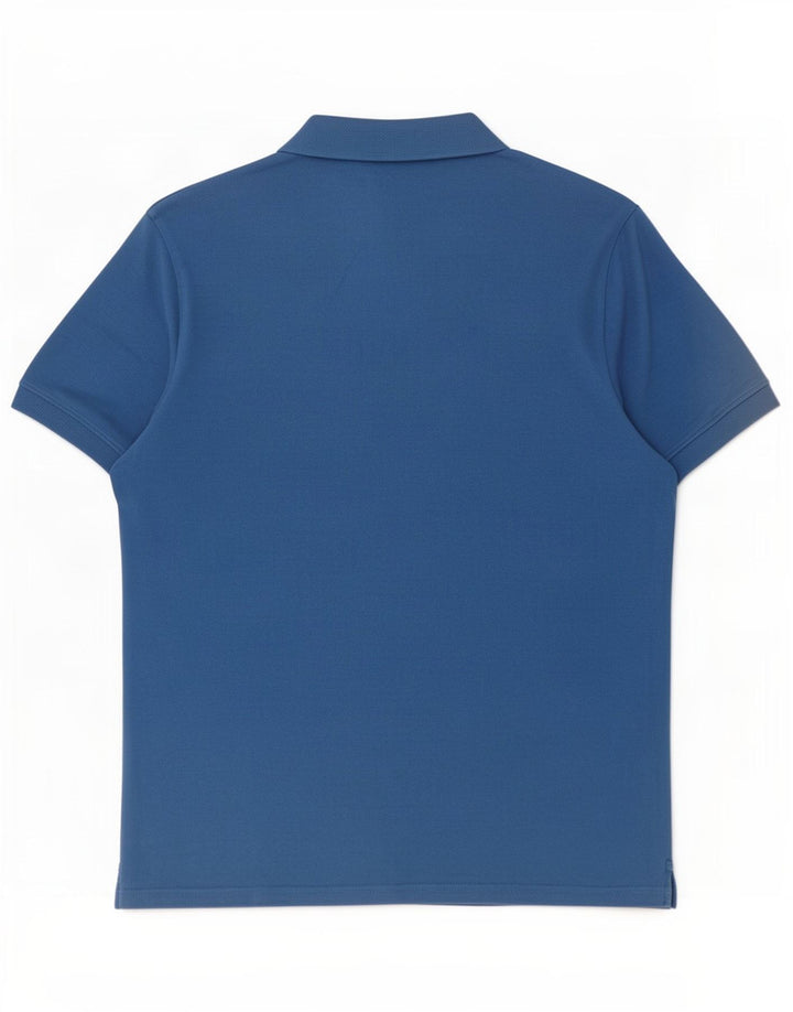 Lyle & Scott Herren-Poloshirt, Größe L, Blau