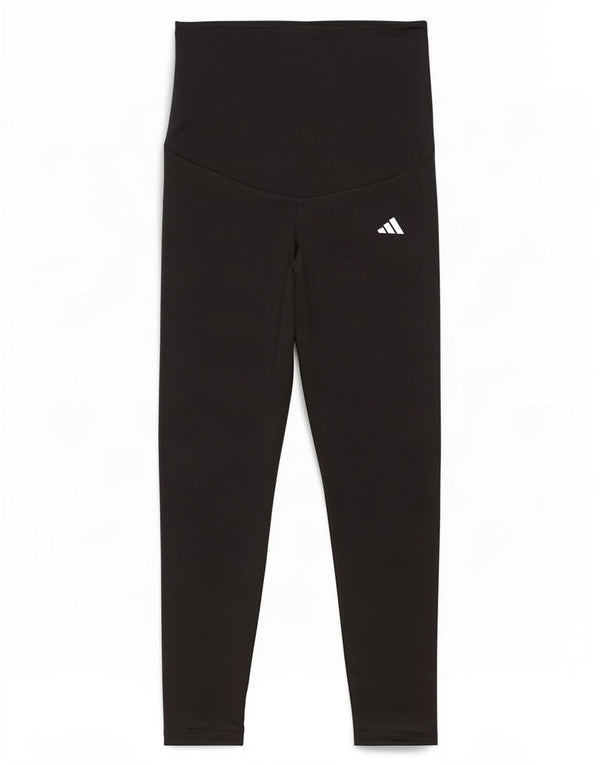 Adidas Damen Aeroready Crop Leggings UK 12/14 Medium Schwarz Polyester