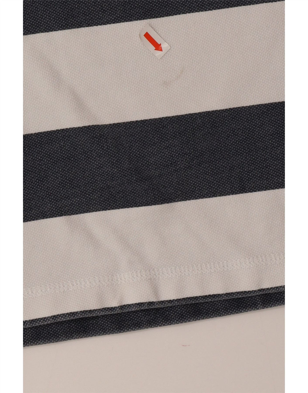 Crew Clothing Damen-Sweatshirt-Pullover UK 14 Mittelblau gestreift