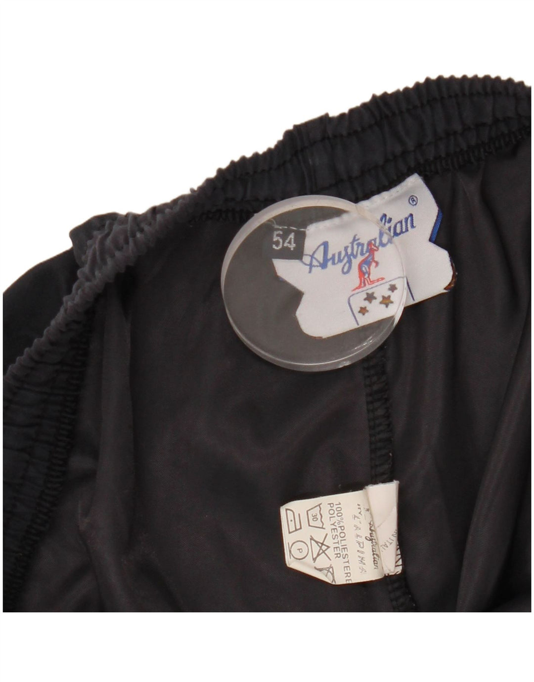 AUSTRALIAN L'ALPINA Herren-Chinoshorts IT 54 2XL W42 Marineblaues Polyester