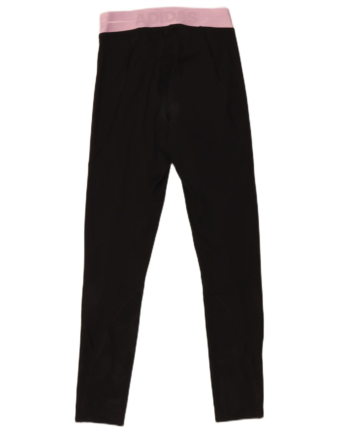 Adidas Damen Graphic Leggings UK 4/6 XS Schwarz Colourblock