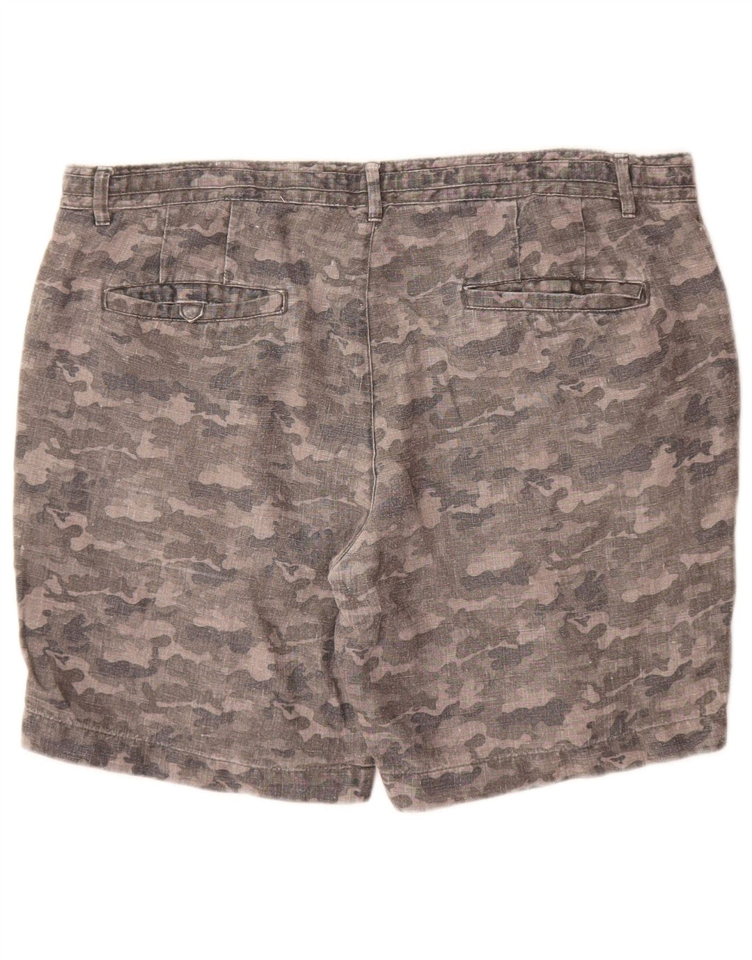 Zara Herren Chinoshorts XL W36 Graue Tarnung