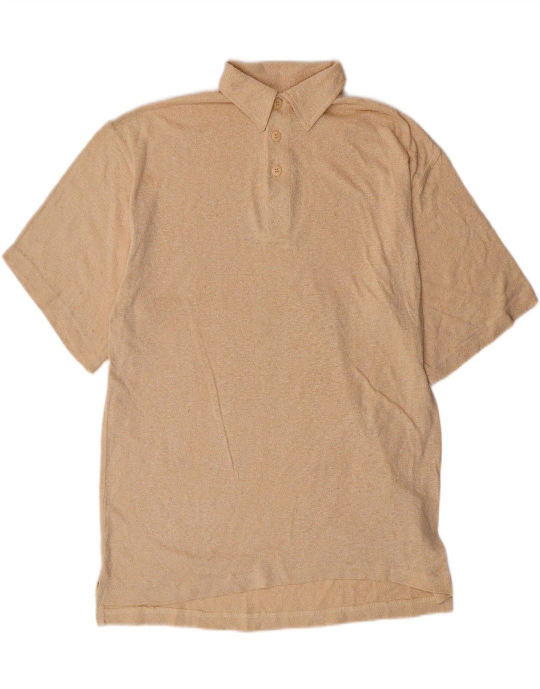 Lerros Herren-Poloshirt, kurzärmelig, groß, beige, Seide