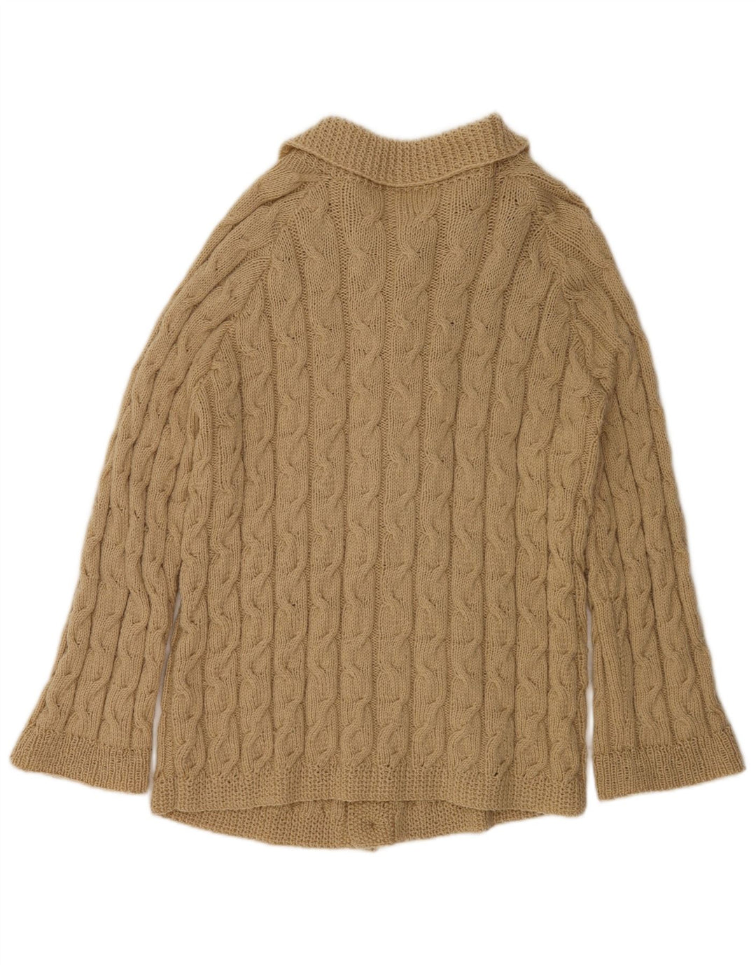 Vintage Herren Cardigan Pullover XL Beige