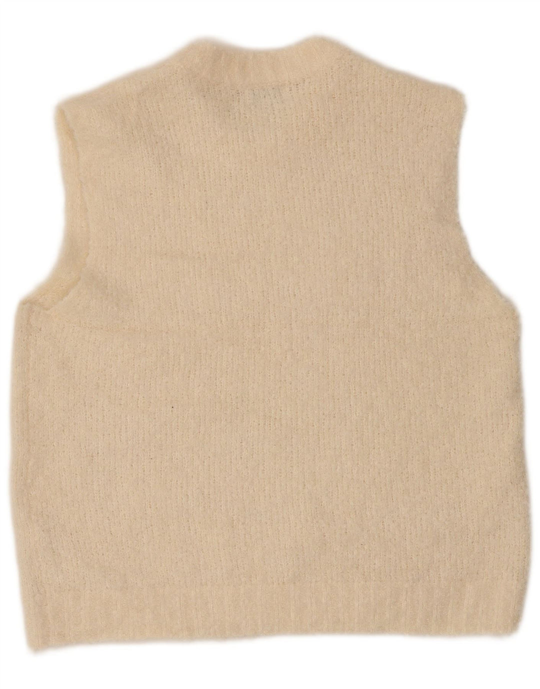 Topshop Damen Tanktop UK 14 Medium Beige Polyester