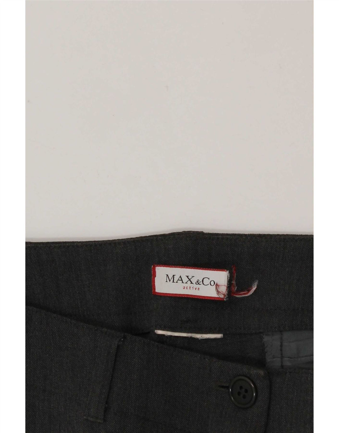 Max & Co. Gerade Freizeithose für Damen, W32, L32, Grau