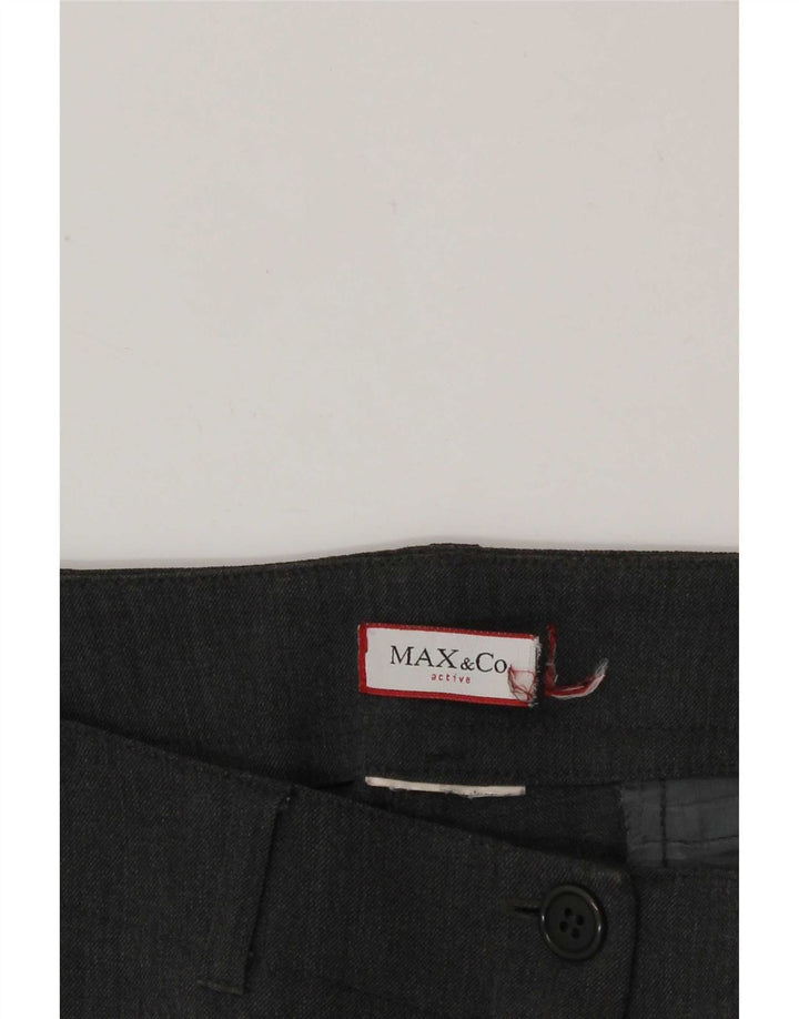 Max & Co. Gerade Freizeithose für Damen, W32, L32, Grau