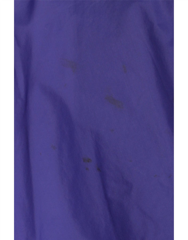 K-WAY Herren-Windbreaker-Jacke, UK 38, Mittelviolett, Colourblock-Polyamid