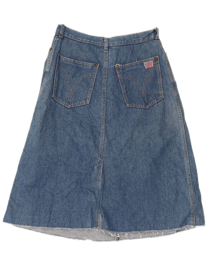 DUKE Damen Jeansshorts W28 Mittelblau