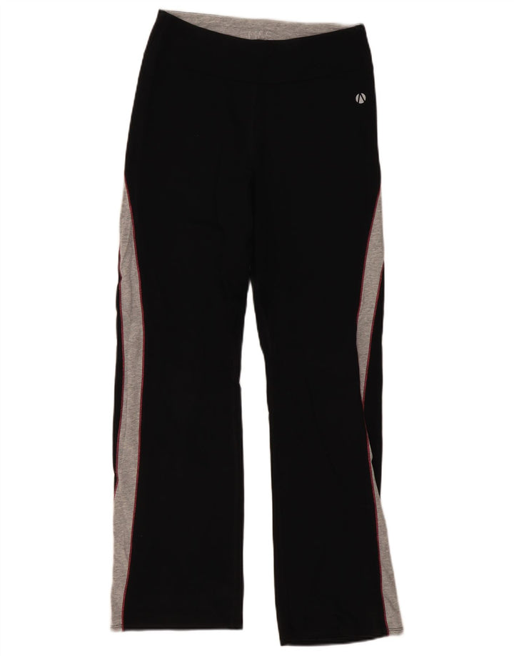 Marks & Spencer Trainingshose für Damen, UK 10, Größe S, Schwarz, Farbblock