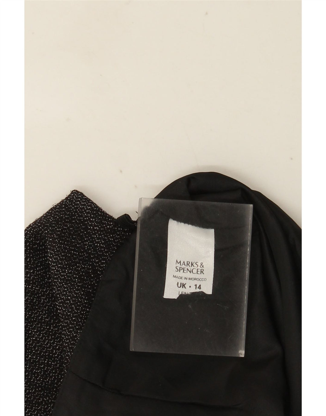 Marks & Spencer Damen Midi-Rock, gerade, UK 14, Größe L W32, Grau