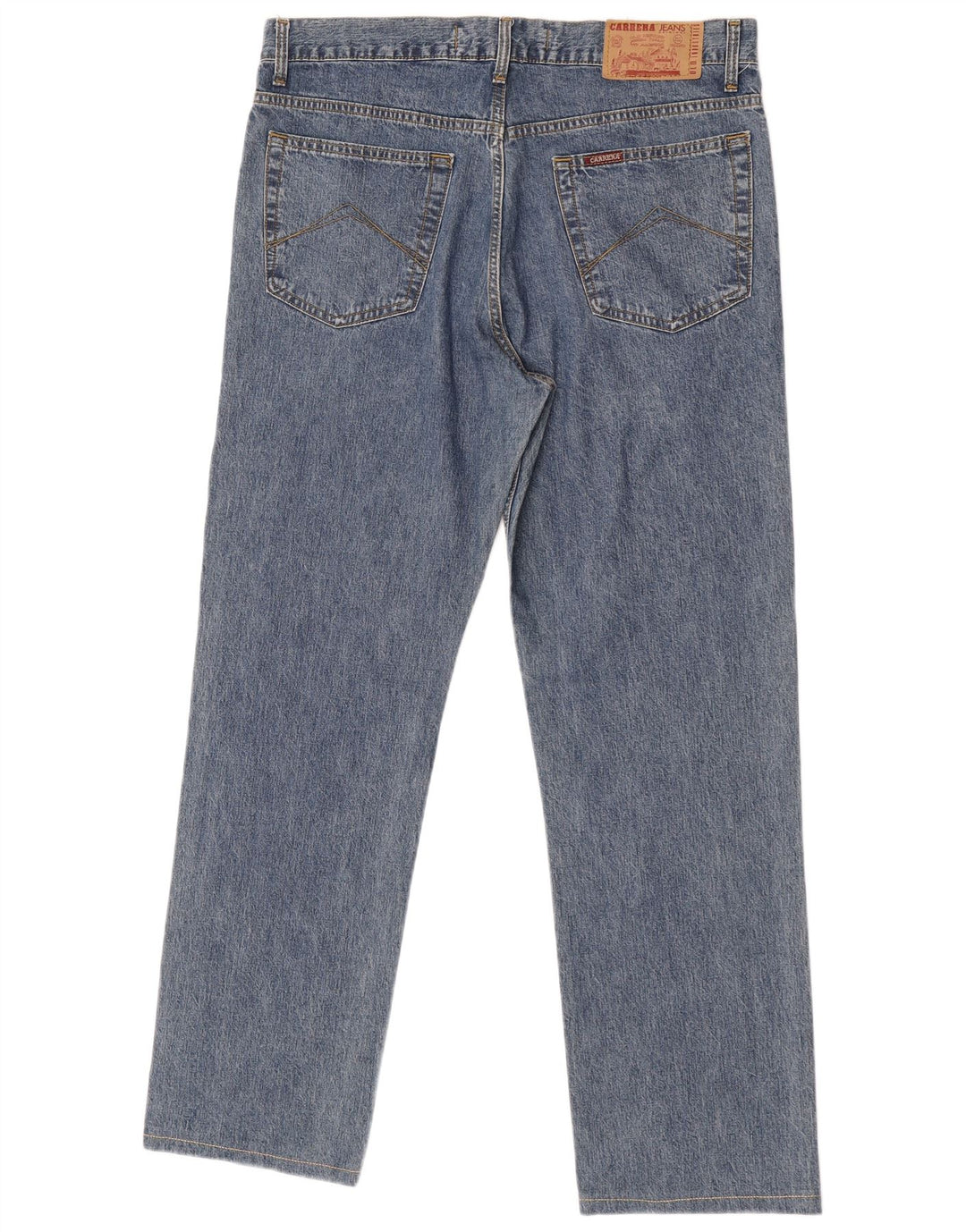 Carrera Herren 700 Regular Fit Straight Jeans W36 L31 Blaue Baumwolle