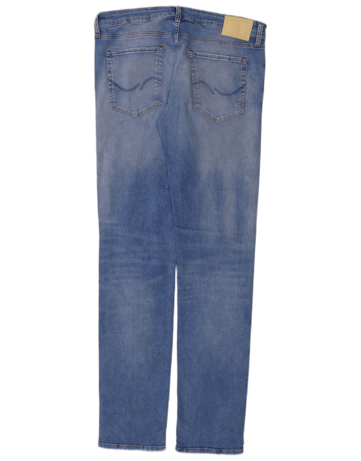 Jack & Jones Herren Slim Jeans W36 L36 Blaue Baumwolle