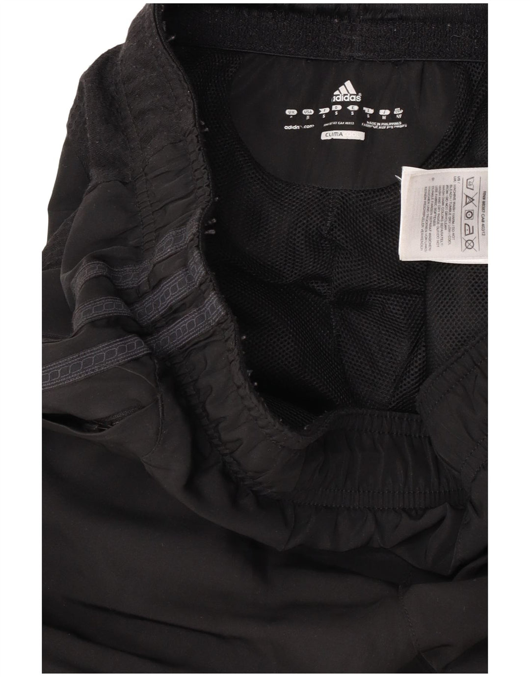 Adidas Herren Climacool Trainingshose, Größe S, Schwarz, Colourblock-Polyester