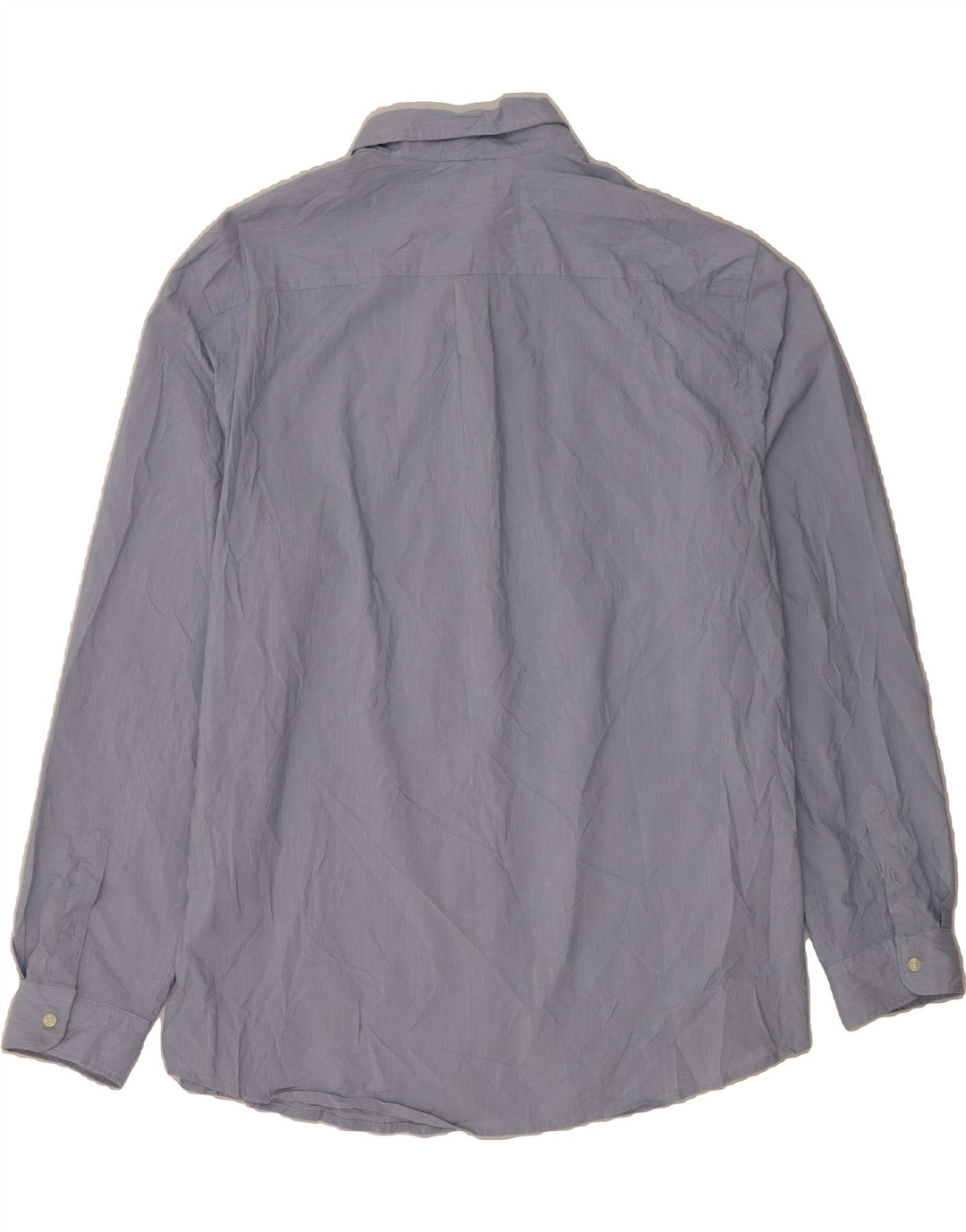 DOCKERS Mens Classic Fit Shirt 2XL Blue Cotton Vintage Dockers and Second-Hand Dockers from Messina Hembry 