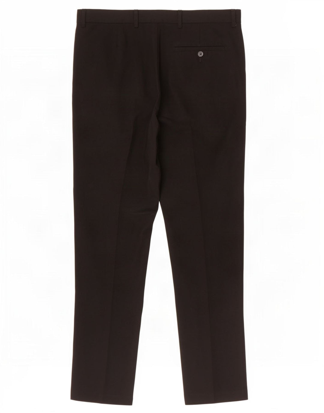 Marks & Spencer Herren Slim Anzughose W32 L31 Schwarz Polyester