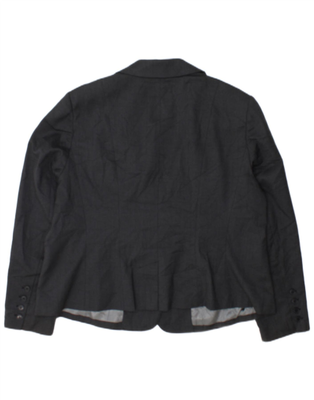 Marks & Spencer Damen Autograph Blazer Jacke UK 18 XL Grau gepunktet